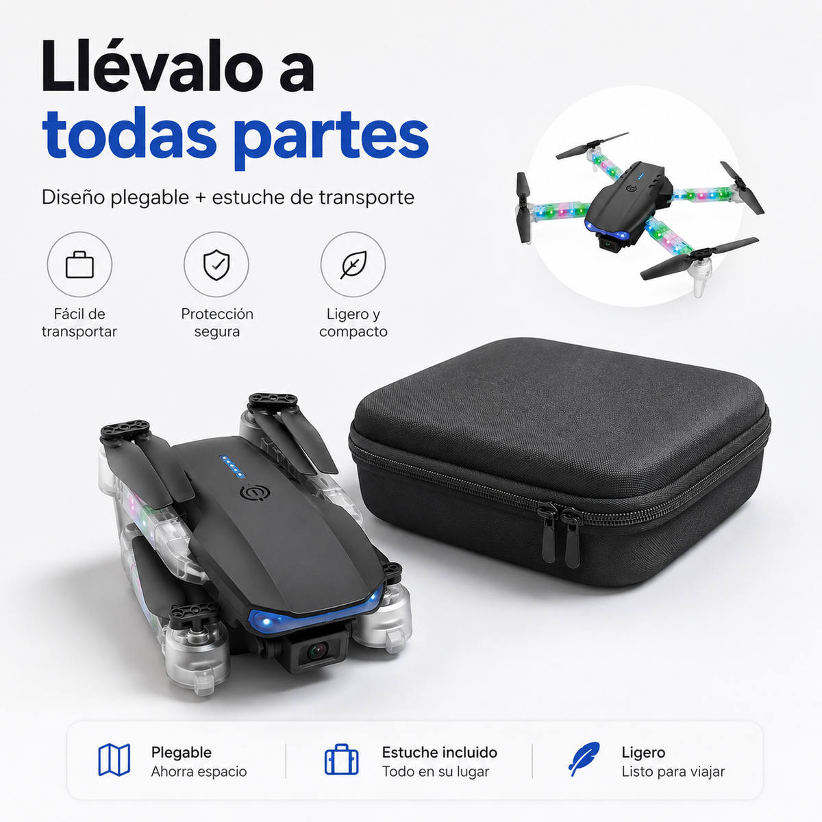 Drone E99D Max: Captura el Mundo desde las Alturas.